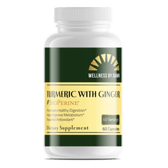 Turmeric, Curcumin & Ginger Capsules; 60 Ct.