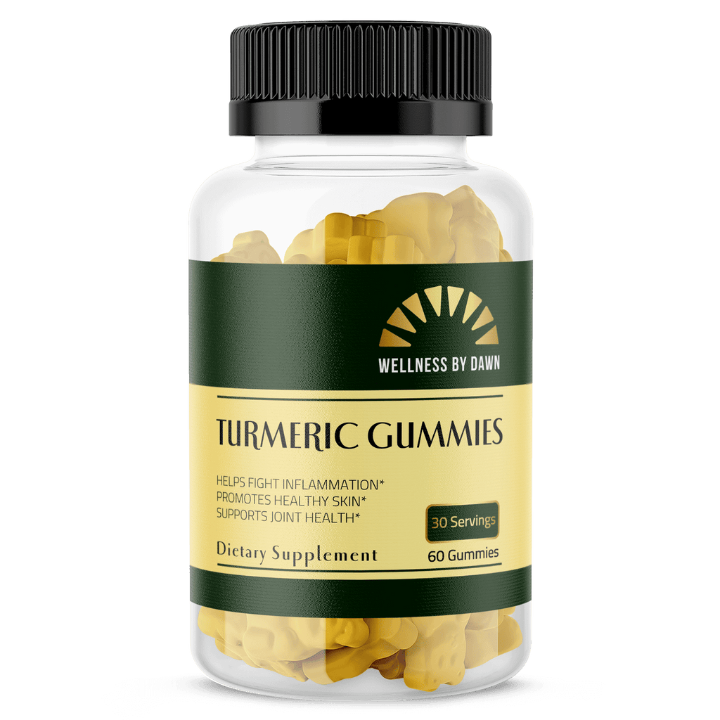 Turmeric Ginger Gummies (50mg) with Black Pepper Extract, 60 ct.