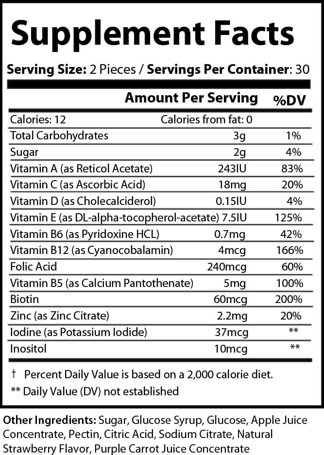 Super Multi V gummies