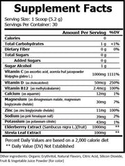 Elderberry Immunity with Zinc and Vitamin C